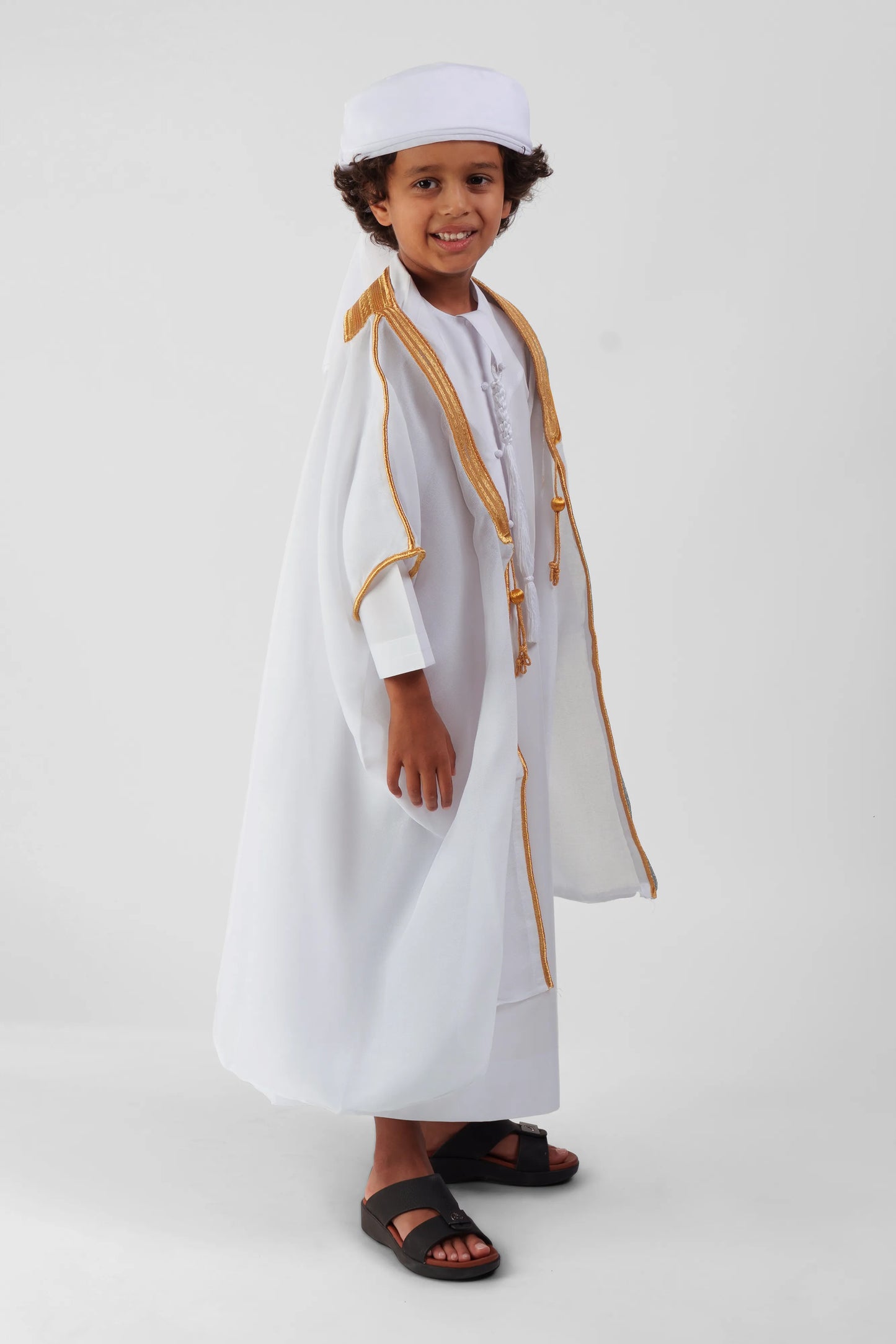Premium White color Bisht for kids