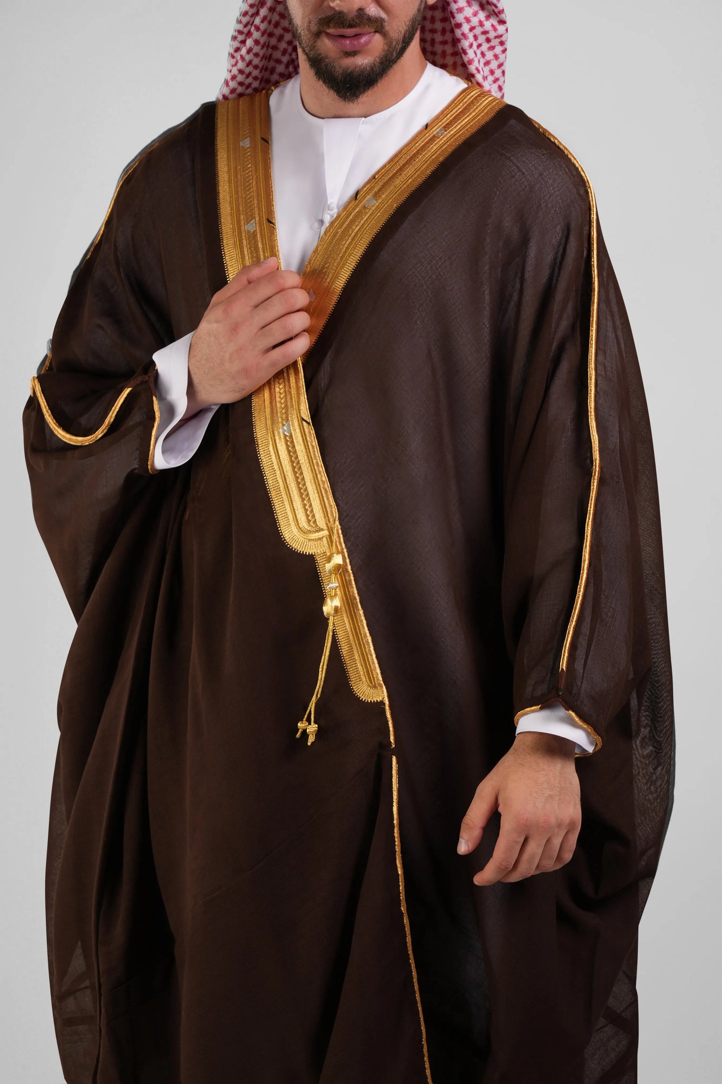 Premium Dark Brown Malaki Bisht