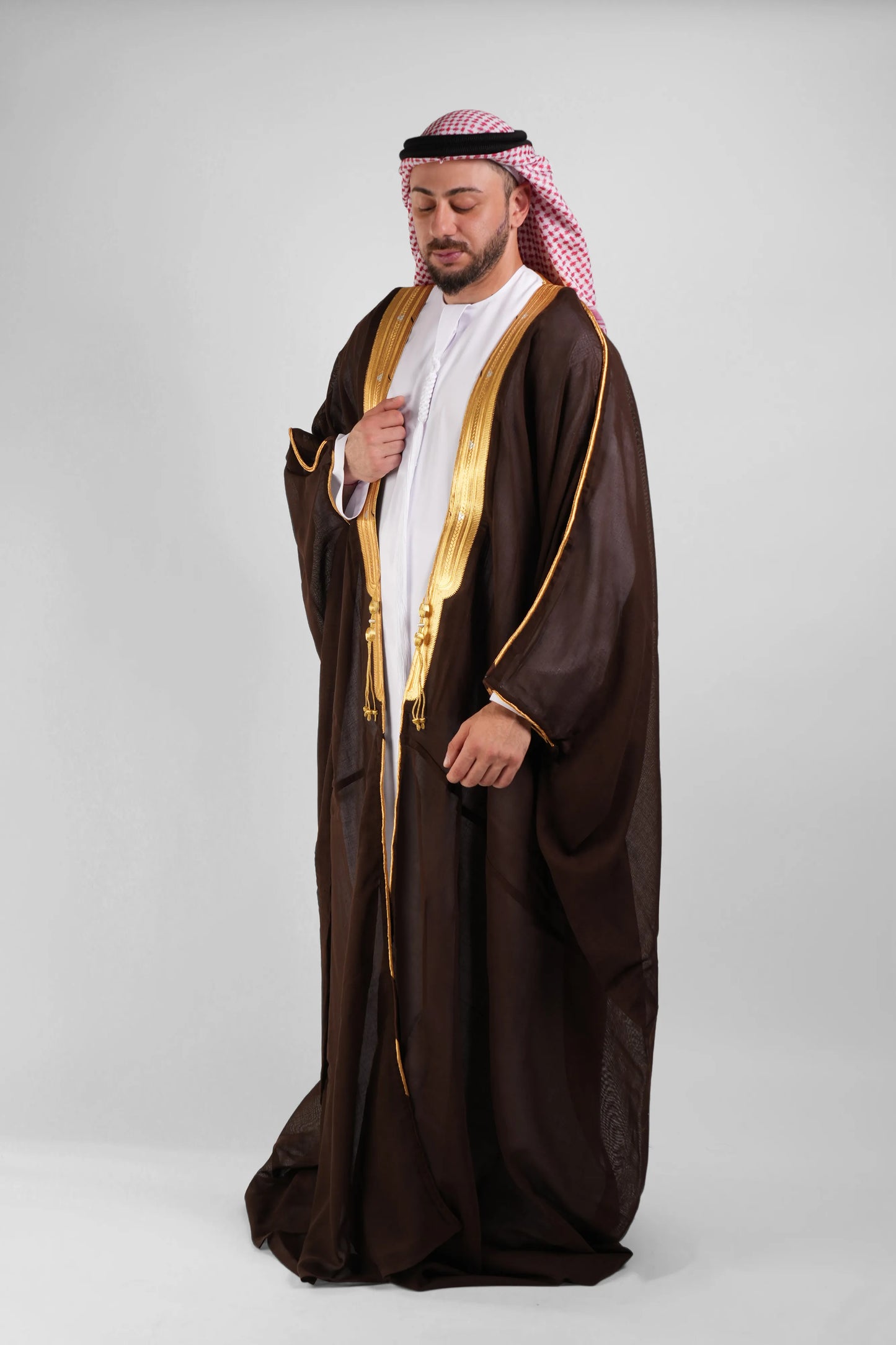 Premium Dark Brown Malaki Bisht