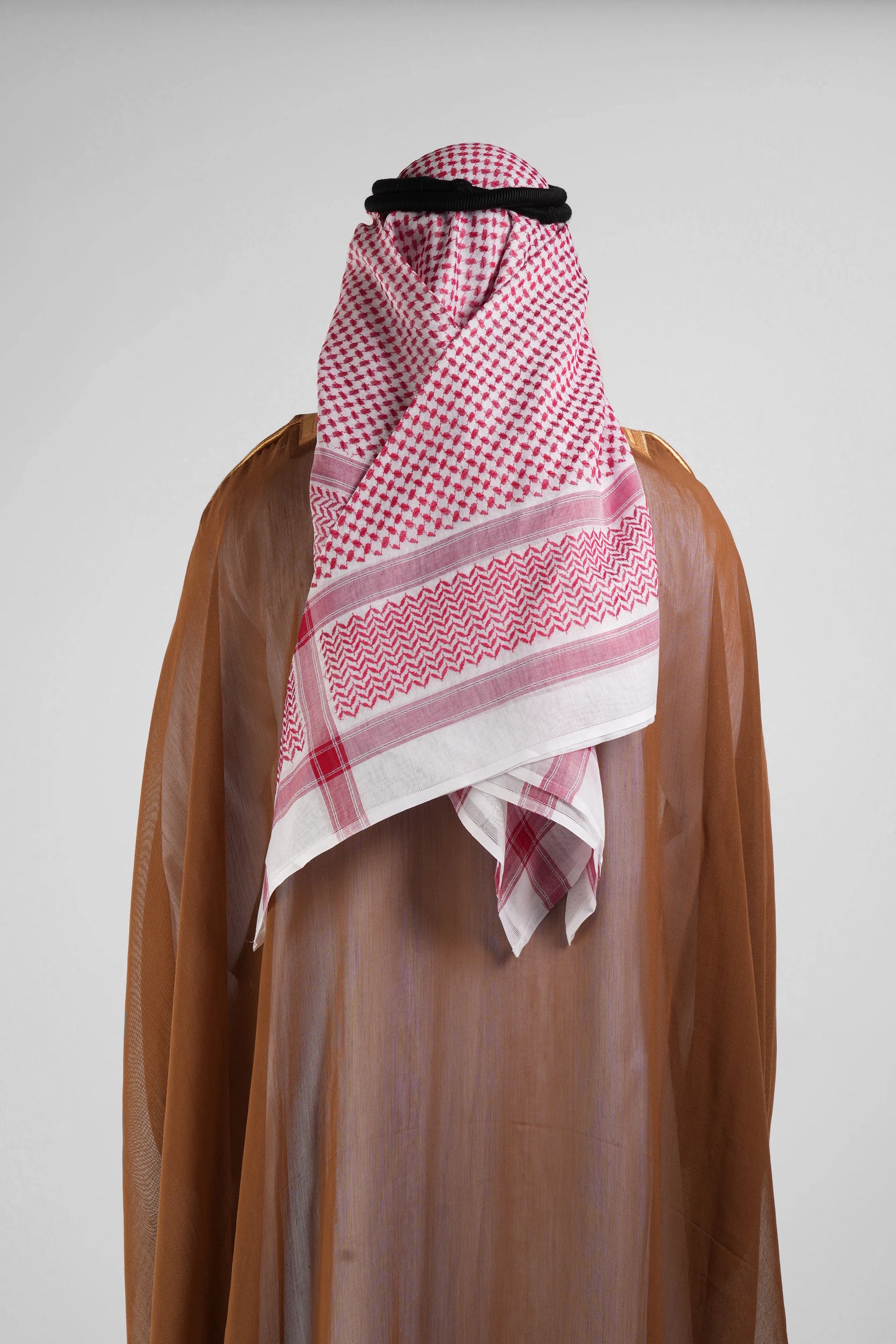 Royal Brown Gold Malaki Bisht