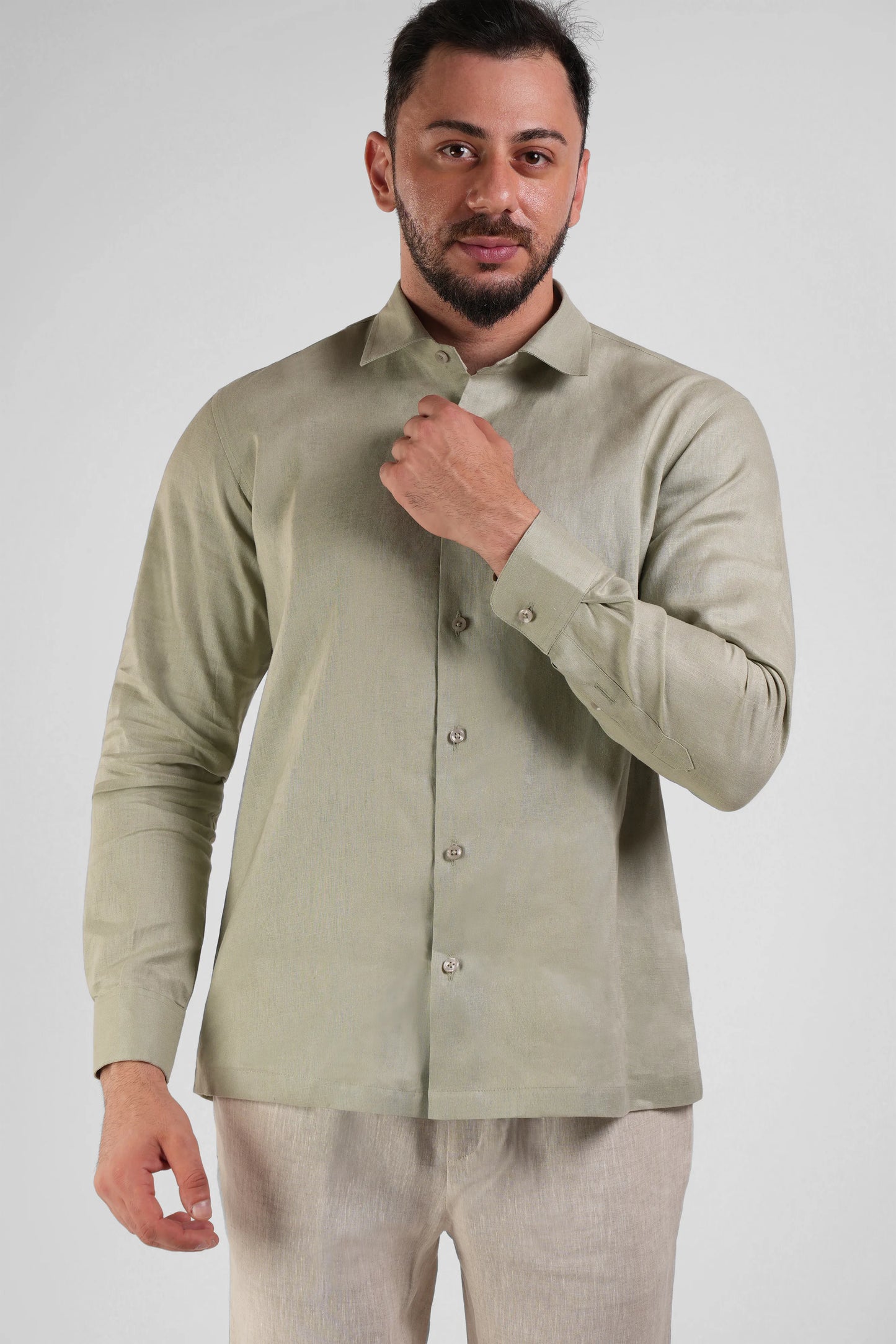 Premium Full Sleeve Linen Shirt