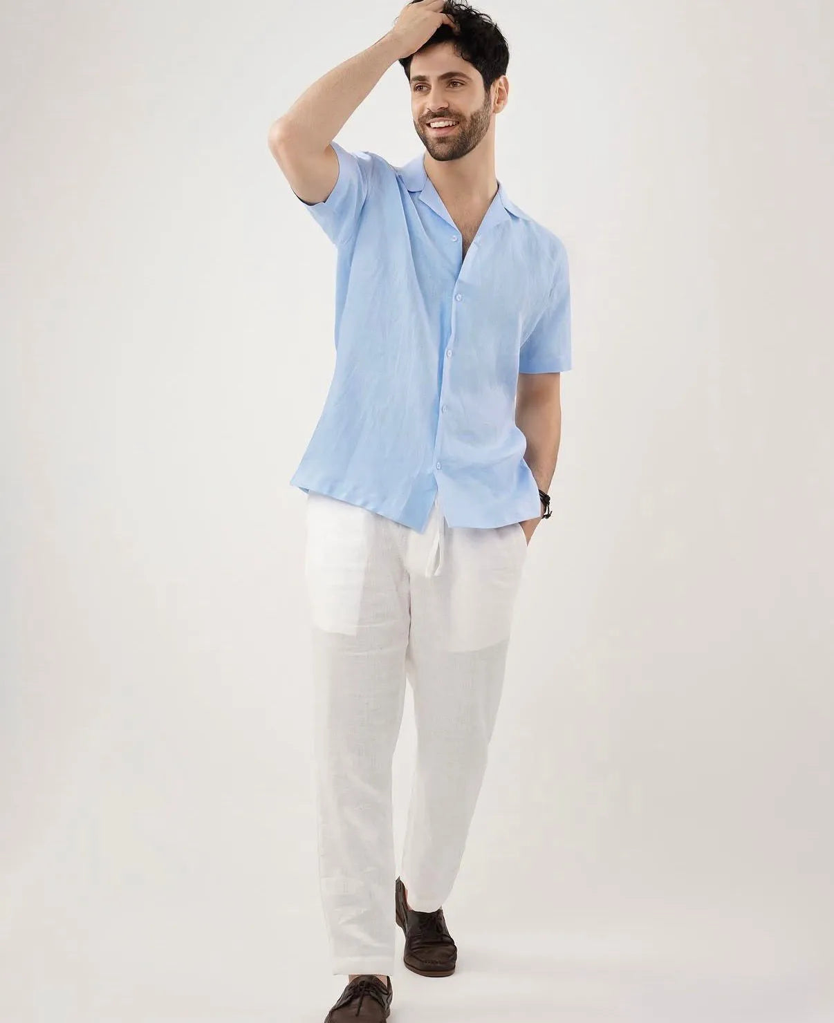 Linen Full Trouser Pants