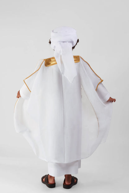 Premium White color Bisht for kids
