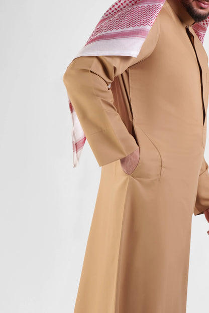 Abbadi Style Kuwaiti Kandora Gold Edition