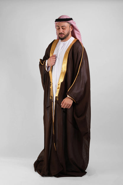 Premium Dark Brown Malaki Bisht