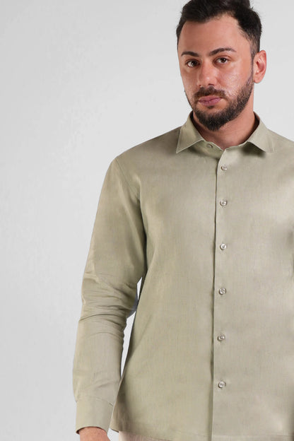 Premium Full Sleeve Linen Shirt