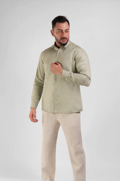 Premium Full Sleeve Linen Shirt