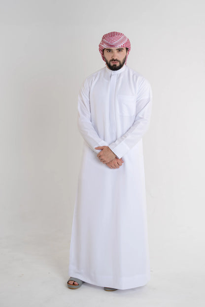 Kuwaiti Kandora Gold Edition – Premium Italian Fabric