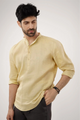 Linen Kurti Style Shirt