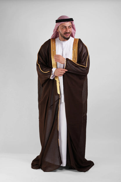 Premium Dark Brown Malaki Bisht