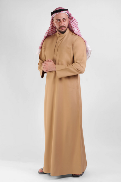 Abbadi Style Kuwaiti Kandora Gold Edition