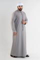 Emirati Classic Kandora Gold Edition – Premium Italian Fabric